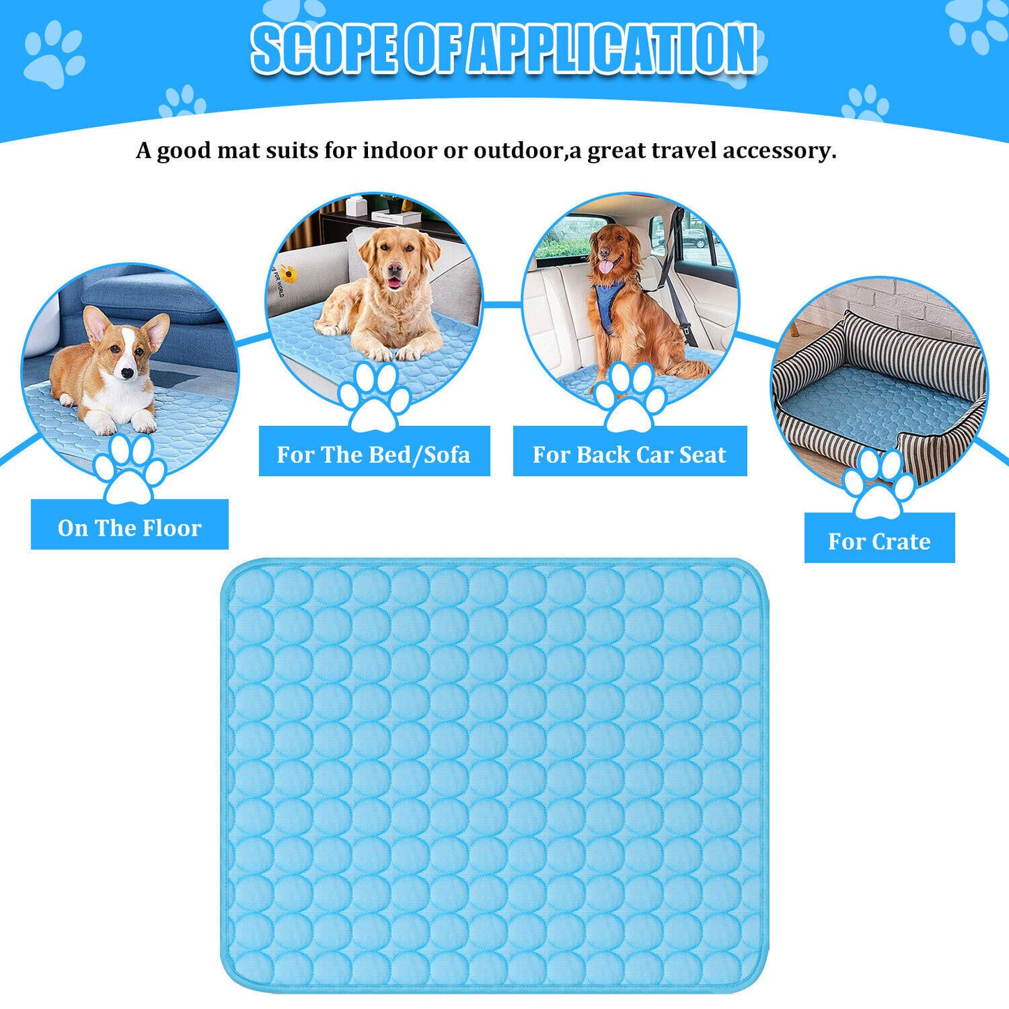 Portable Pet Cooling Mat