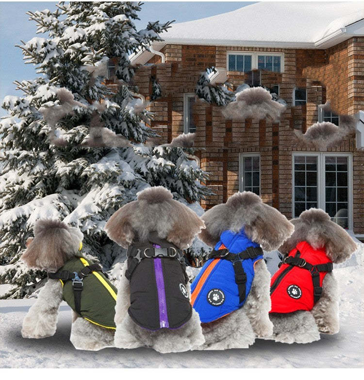 Padded Dog Harness Jacket